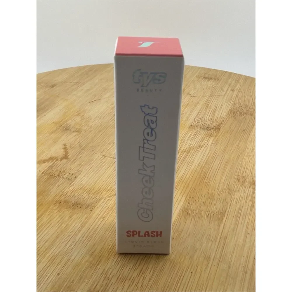 TYS Beauty Cheek Treat Liquid Blush Splash True Mauve 0.14 oz 4 mL New In Box